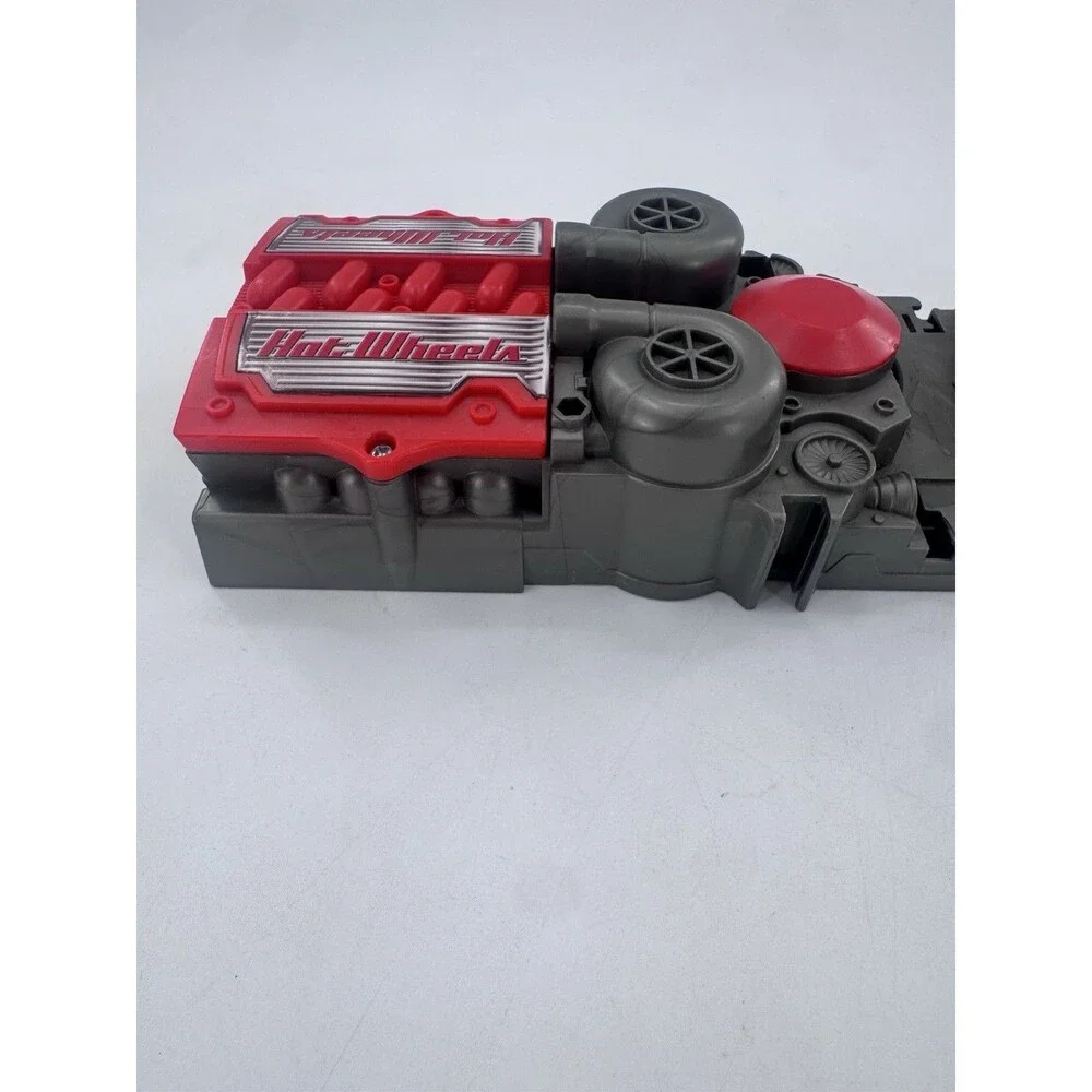 Mattel Hot Wheels Track Power Booster 2018 Gray Red Motorized Launcher Tested